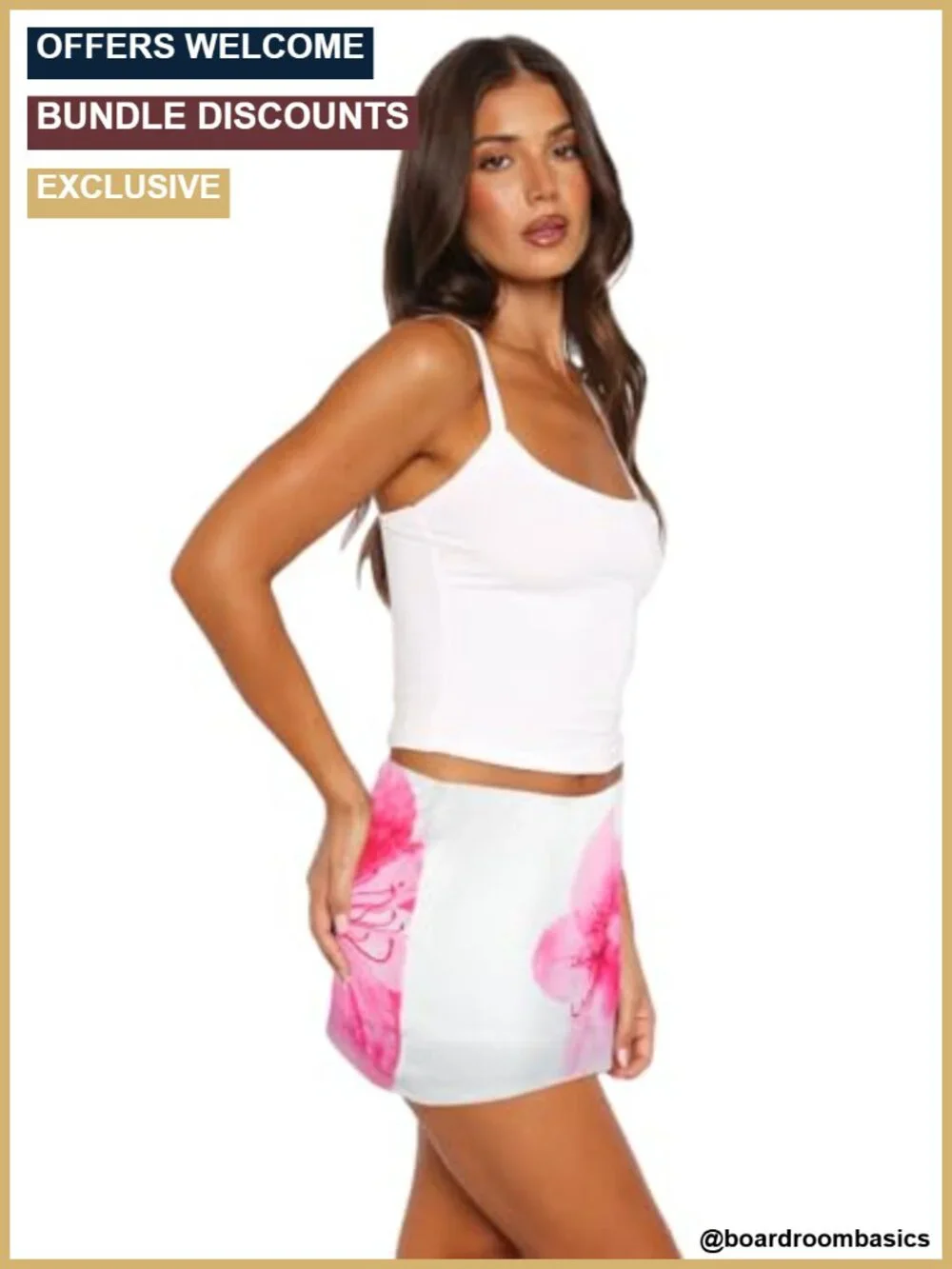 Women's Printed Skorts Y2K Beach Vacation Pencil Bodycon Skirts with Shorts